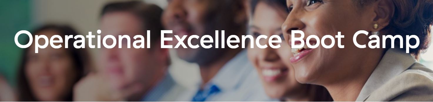 Operational Excellence Boot Camp Fall 2023 Banner